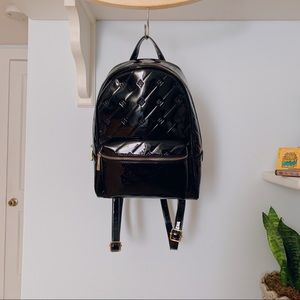 Small black backpack